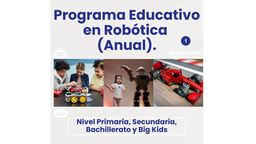 Programa Educativo en Robótica (Anual)